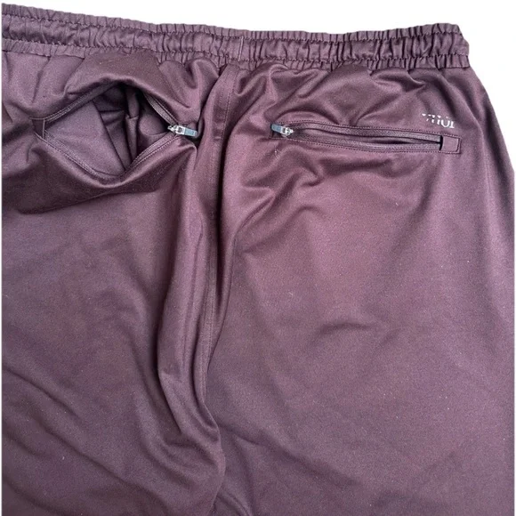 Vuori Performance Sweatpants Mens S RedActivewear Drawstring Zipper Joggers - Picture 7 of 10